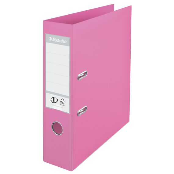 Biblioraft plastifiat interior-exterior, 7.5 cm ESSELTE Power Pastel, ALEGE CULOAREA: Solea Violet - 2Papet