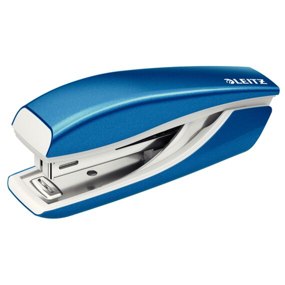 Capsator metalic 10 coli, LEITZ Mini WOW NeXXt Series 5528, ALEGE CULOAREA: Albastru - 2Papet