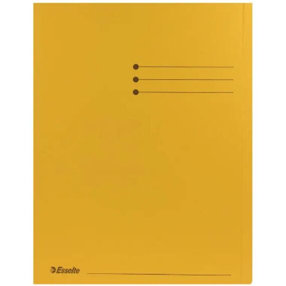 Dosar plic, carton colorat, ESSELTE, ALEGE CULOAREA: Galben - 2Papet
