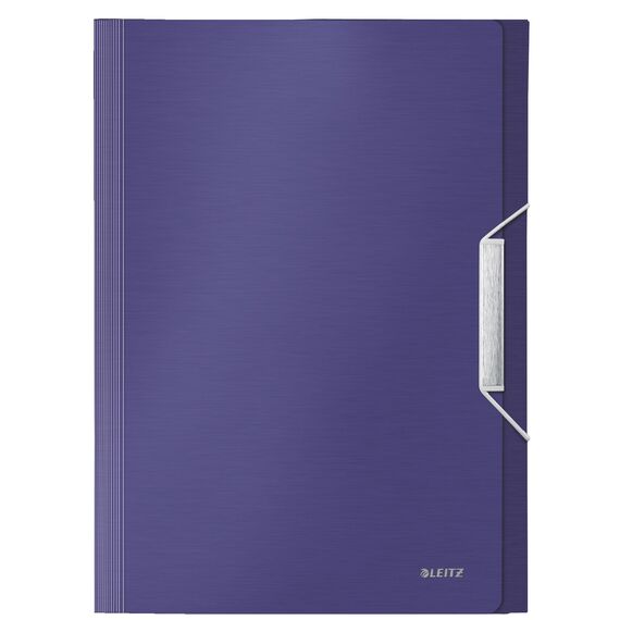 Mapa A4 extensibila cu 6 compartimente, LEITZ Style Proiect, ALEGE CULOAREA: Albastru - 3Papet