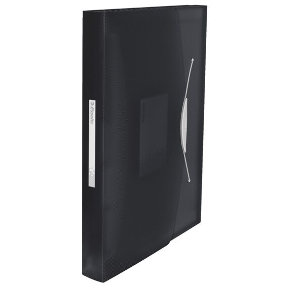 Mapa A4 extensibila cu 6 compartimente, ESSELTE Vivida, ALEGE CULOAREA: Negru - 2Papet