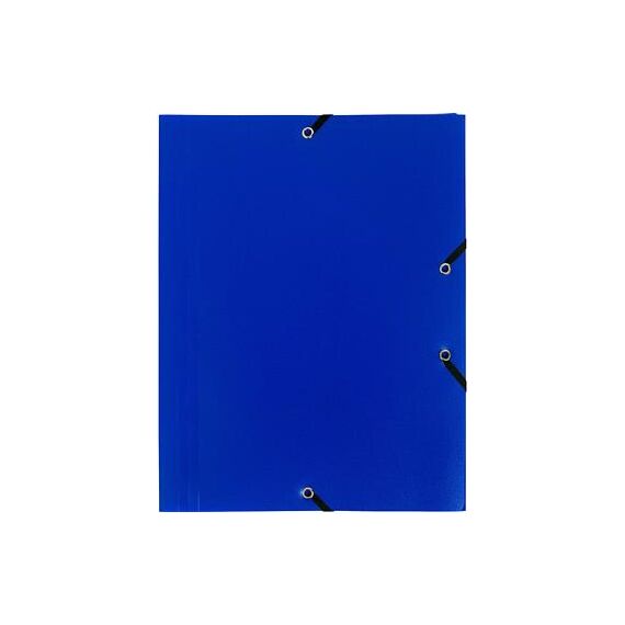 Mapa plastic A4, cu elastic EXACOMPTA, ALEGE CULOAREA: Albastru - 2Papet