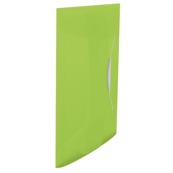 Mapa plastic A4, cu elastic ESSELTE Vivida, ALEGE CULOAREA: Verde - 2Papet