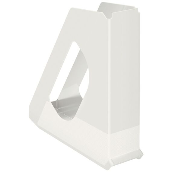 Suport vertical A4 din plastic, ESSELTE Europost, ALEGE CULOAREA: Alb - 2Papet