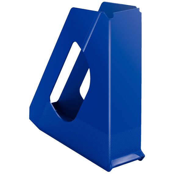 Suport vertical A4 din plastic, ESSELTE Europost, ALEGE CULOAREA: Albastru - 2Papet