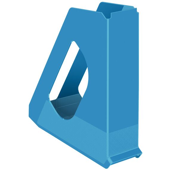 Suport vertical A4 din plastic, ESSELTE Europost, ALEGE CULOAREA: Bleu - 2Papet