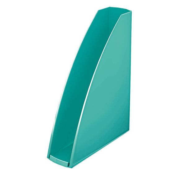 Suport vertical A4 din plastic, LEITZ WOW, ALEGE CULOAREA: Turcoaz - 2Papet