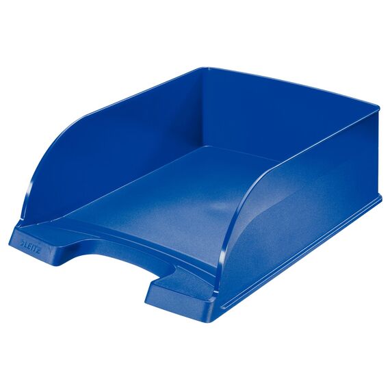 Tavita documente cu capacitate mare, color, LEITZ Plus Jumbo, ALEGE CULOAREA: Albastru - 2Papet