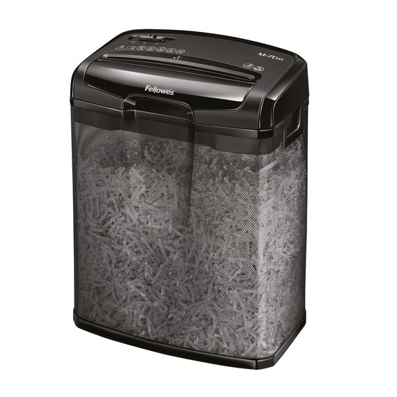 Distrugator documente 7 coli, Cross-Cut, FELLOWES M-7CM - Papet