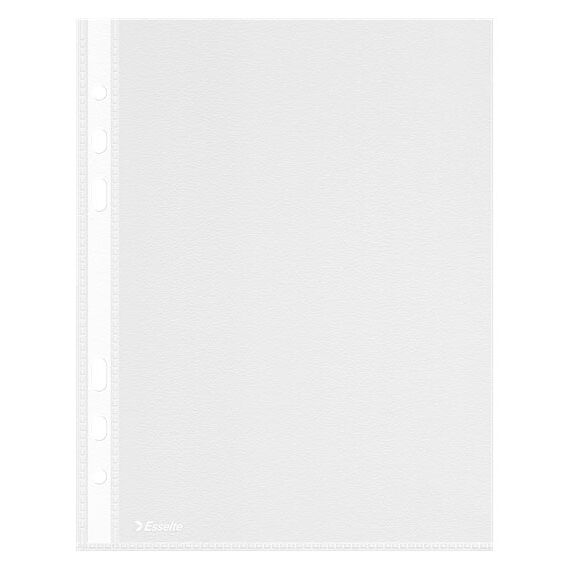 File protectie transparente, 43 microni, 100 buc/set, A5, ESSELTE - 2Papet
