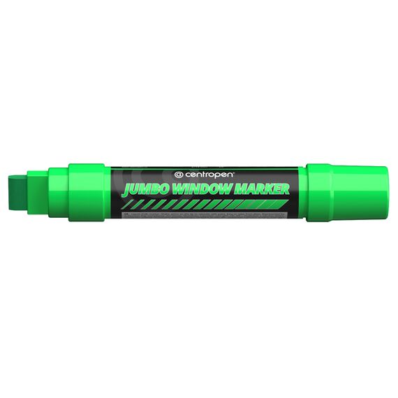 Marker creta lichida 2-15 mm, CENTROPEN 9120 Jumbo, ALEGE CULOAREA: Verde Neon - 2Papet
