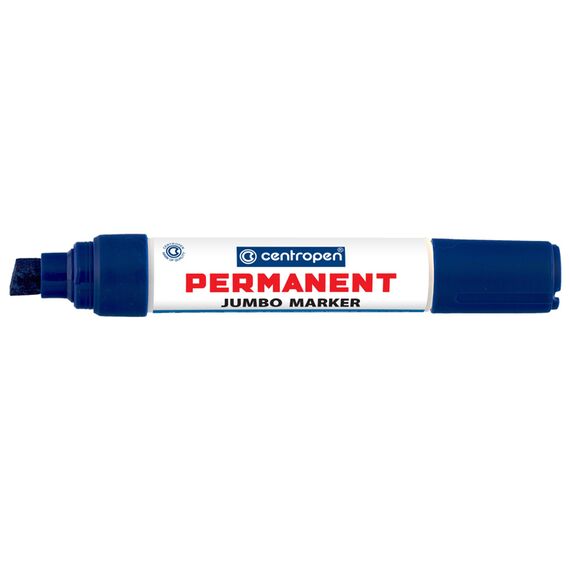 Marker permanent gros cu verf tesit, CENTROPEN 9110 Jumbo, ALEGE CULOAREA: Albastru - 2Papet