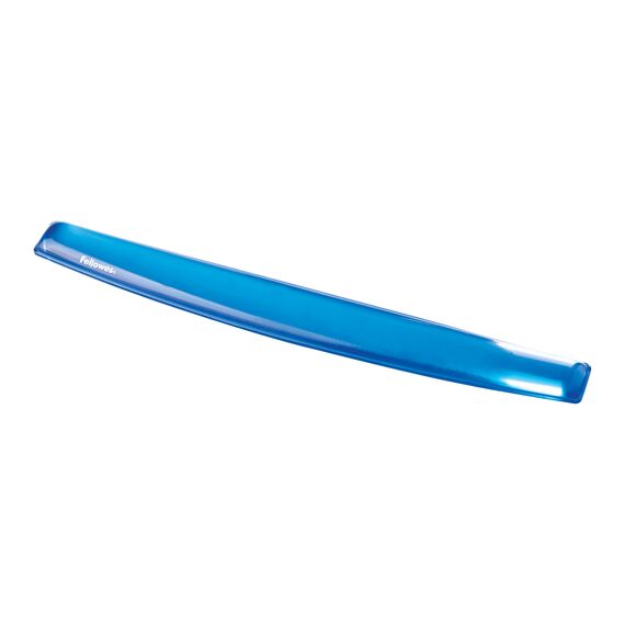 Suport incheietura pentru tastatura gel, FELLOWES Crystal, ALEGE CULOAREA: Albastru - 2Papet