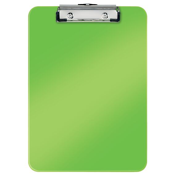 Clipboard simplu plastifiat, A4, LEITZ WOW, ALEGE CULOAREA: Verde - Papet
