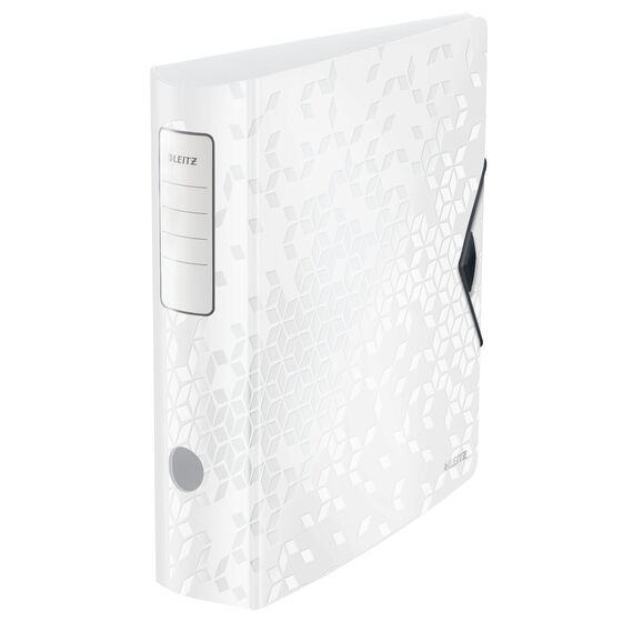 Biblioraft plastifiat 8.2cm, deschidere 180 grade, LEITZ WOW Active, ALEGE CULOAREA: Alb - 2Papet