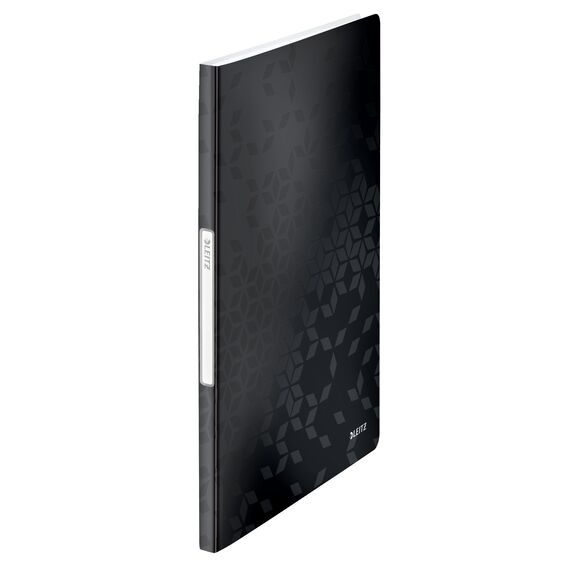 Mapa de prezentare A4 cu 20 folii, LEITZ WOW, ALEGE CULOAREA: Negru - 2Papet