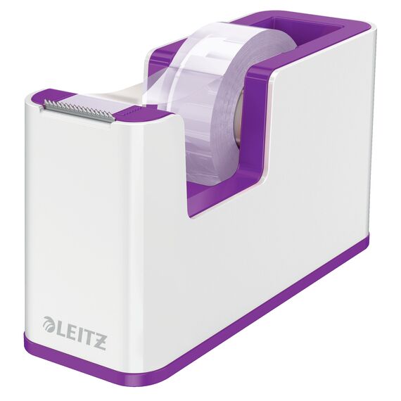 Dispenser de birou, banda adeziva 19 mm, LEITZ WOW, ALEGE CULOAREA: Mov - 2Papet