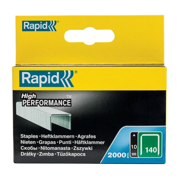 Capse tacker 140/10, 2000 buc/cutie RAPID High Performance - Papet