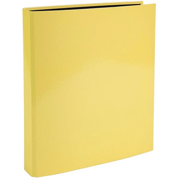 Caiet mecanic A4 cu 2 inele, 25 mm, EXACOMPTA Pastel Aquarel, ALEGE CULOAREA: Galben - 2Papet