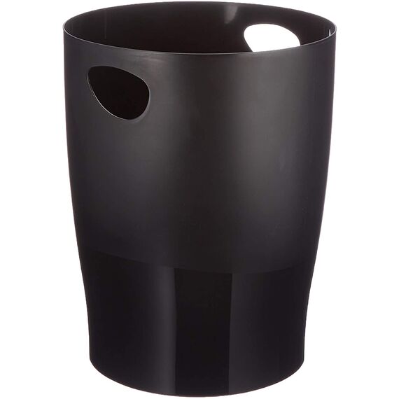 Cos de birou pentru hartie, 15L EXACOMPTA Eco, ALEGE CULOAREA: Negru - 2Papet