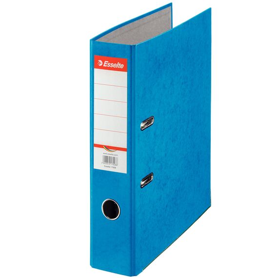 Biblioraft marmorat color, 7.5 cm ESSELTE Rainbow, ALEGE CULOAREA: Albastru - 2Papet