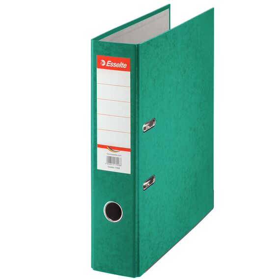 Biblioraft marmorat color, 7.5 cm ESSELTE Rainbow, ALEGE CULOAREA: Verde - 2Papet