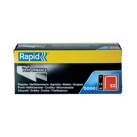 Capse 53/14, 5000 buc/cutie RAPID High Performance - Papet