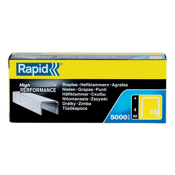 Capse tacker 13/4, 5000 buc/cutie RAPID High Performance - Papet