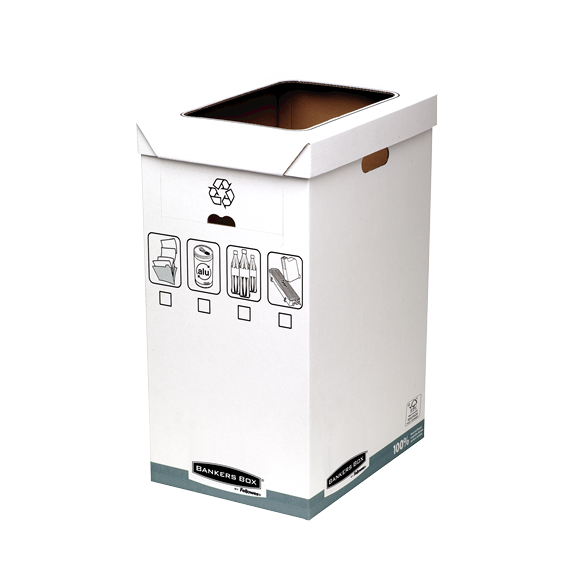 Cos de birou din carton pentru hartie, FELLOWES Bankers Box - 2Papet
