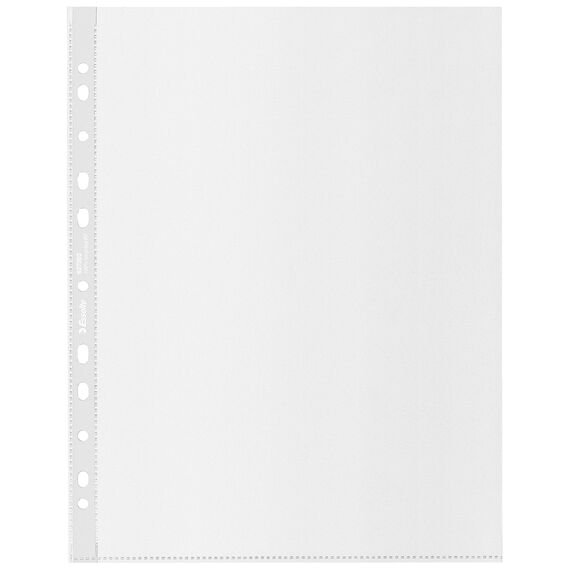 File protectie transparente, 70 microni, 50 buc/set, A4 XL Extra Wide, ESSELTE Recycled - 4Papet