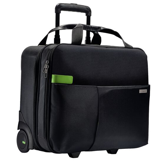 Geanta business cu rotile, Neagra, LEITZ Smart Traveller - Papet