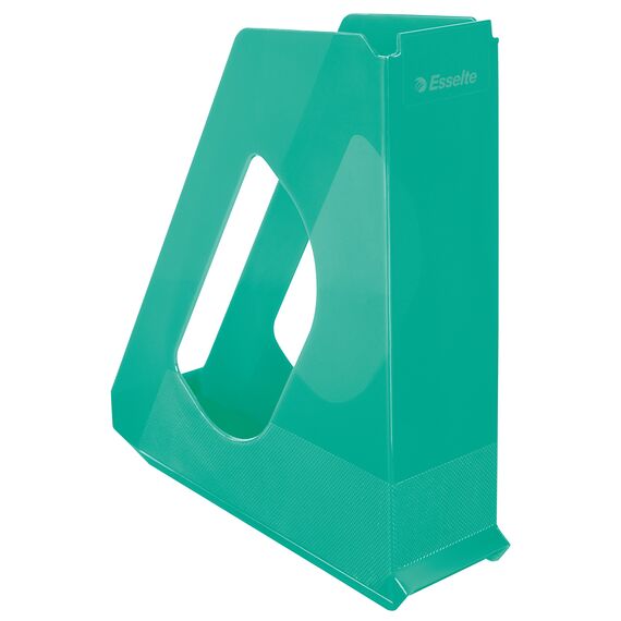 Suport vertical A4 din plastic, ESSELTE Colour Breeze, ALEGE CULOAREA: Verde - 2Papet