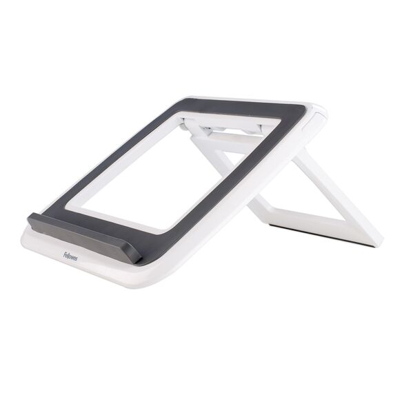 Suport ergonomic pentru laptop, FELLOWES I-Spire Quicklift, alb - 6Papet