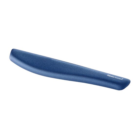 Suport incheietura pentru tastatura, FELLOWES Plushtouch, albastru - Papet