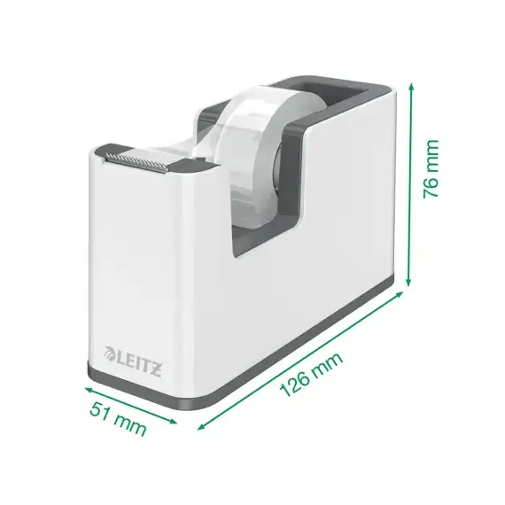 Dispenser de birou, banda adeziva 19 mm, LEITZ WOW, ALEGE CULOAREA: Mov - 4Papet