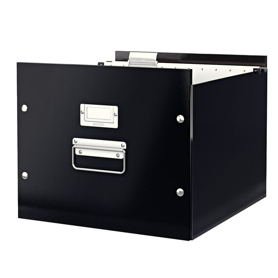 Cutie arhivare dosare suspendabile, LEITZ Click and Store, ALEGE CULOAREA: Negru - 2Papet