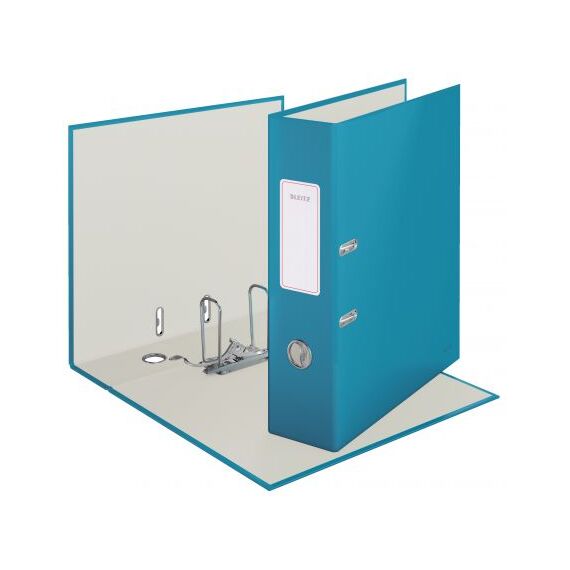 Biblioraft plastifiat 8cm, deschidere 180 grade, LEITZ Cosy, ALEGE CULOAREA: Albastru - 2Papet