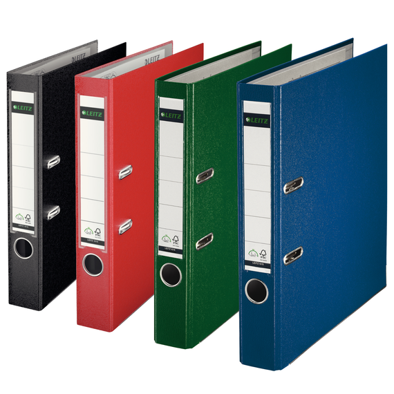 Biblioraft plastifiat 5cm, deschidere 180 grade, LEITZ, ALEGE CULOAREA: Albastru - Papet