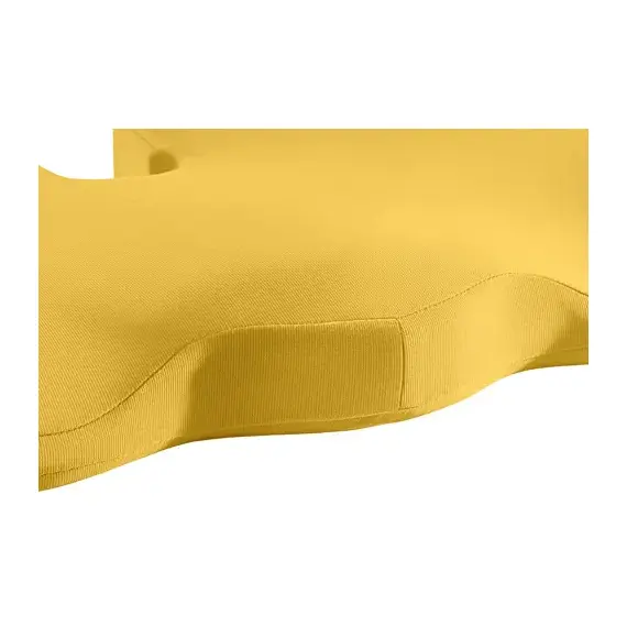 Perna ergonomica pentru scaun, spuma cu memorie, husa lavabila, LEITZ Cosy, ALEGE CULOAREA: Galben - 8Papet