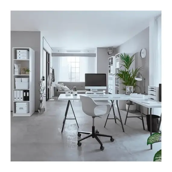 Suport vertical A4 din plastic, doua culori, LEITZ WOW, ALEGE CULOAREA: Turcoaz - 4Papet