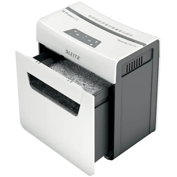 Distrugator documente 6 coli, Cross-Cut, LEITZ P4 Doc IQ Protect 6X - 3Papet