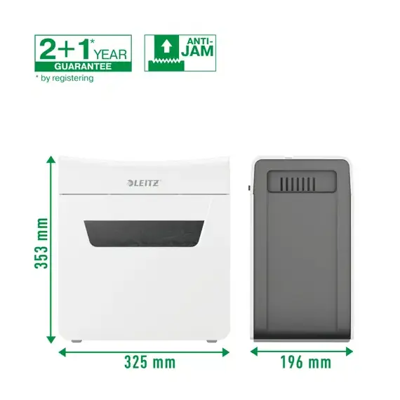 Distrugator documente 6 coli, Cross-Cut, LEITZ P4 Doc IQ Protect 6X - 7Papet