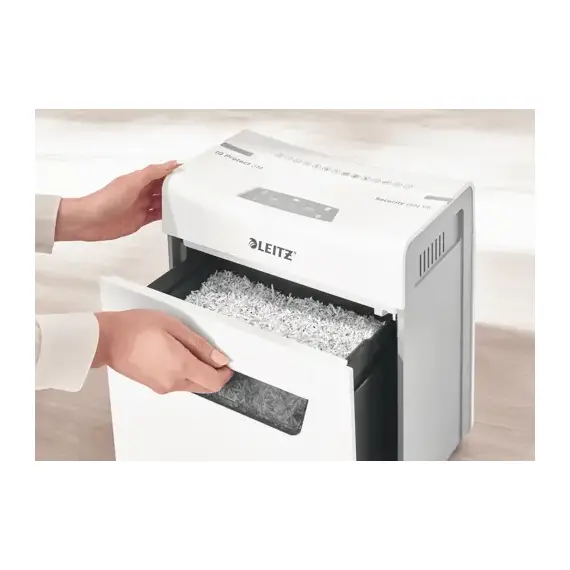 Distrugator documente 6 coli, Cross-Cut, LEITZ P4 Doc IQ Protect 6X - 6Papet