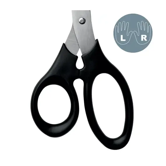 Foarfeca birou 18.5 cm, negru, LEITZ - 3Papet