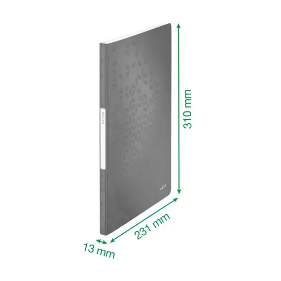 Mapa de prezentare A4 cu 20 folii, LEITZ WOW, ALEGE CULOAREA: Turcoaz - 3Papet
