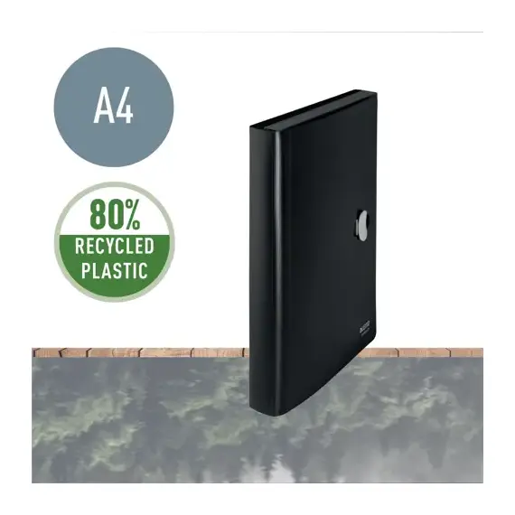 Mapa A4 extensibila cu 5 compartimente, LEITZ Proiect Recycle - 5Papet