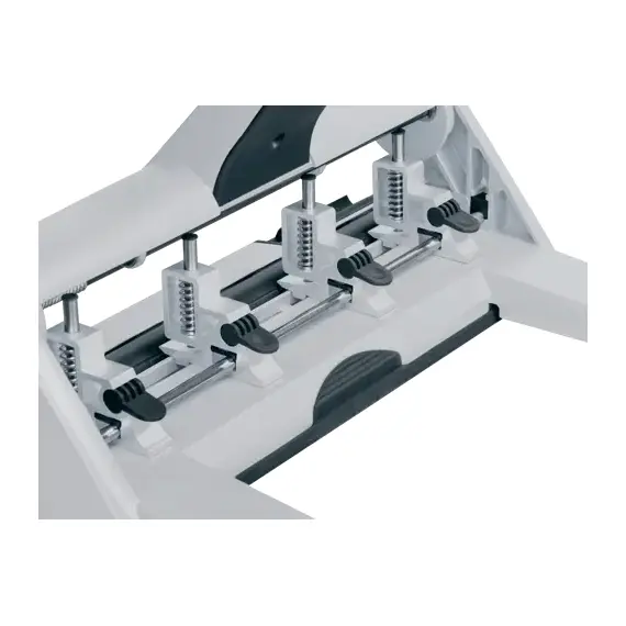 Perforator metalic cu 4 perforatii, distante reglabile, LEITZ 5114, 30 coli - 4Papet