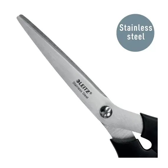 Foarfeca birou 18.5 cm, negru, LEITZ - 4Papet