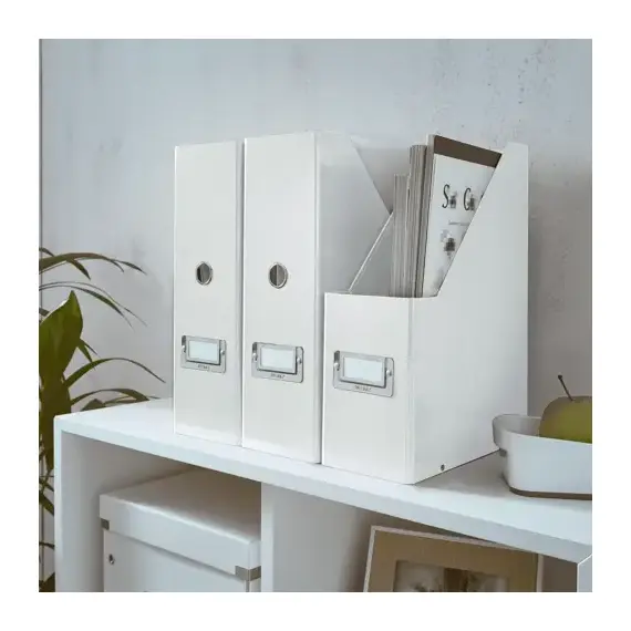 Suport vertical A4 din carton, LEITZ Click&Store, ALEGE CULOAREA: Verde - 4Papet
