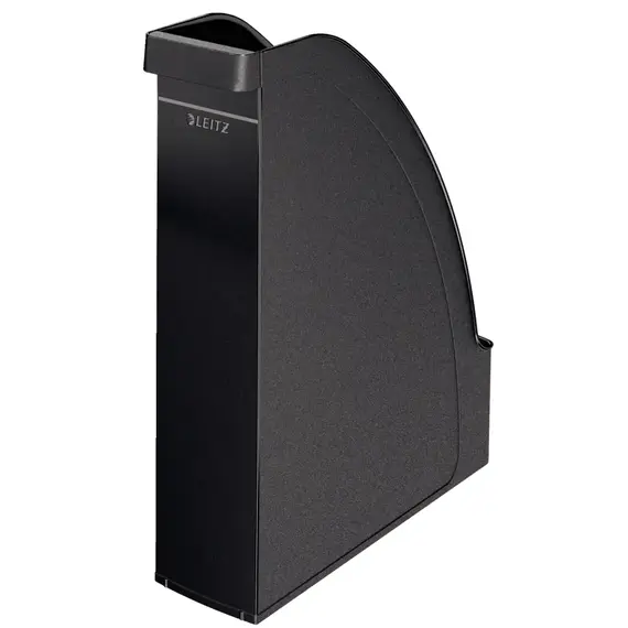 Suport vertical A4 din plastic, LEITZ Plus, ALEGE CULOAREA: Negru - 3Papet